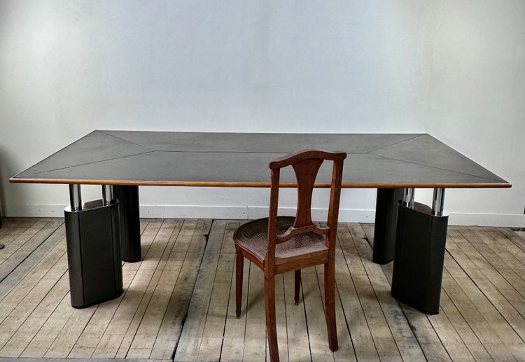 Scrivania KUM di Gae AULENTI anni '80 per TECNO