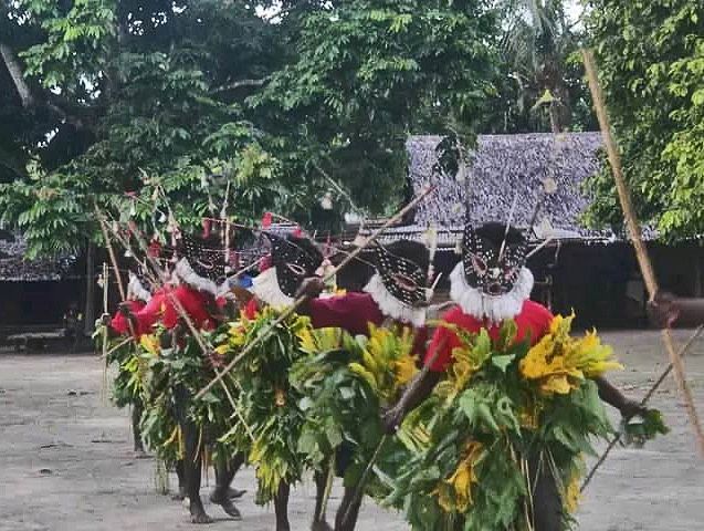 Masque de Danse, Papouasie Nouvelle Guinée, Art Premier, Art Océanien, îles Tabar, 85 cm