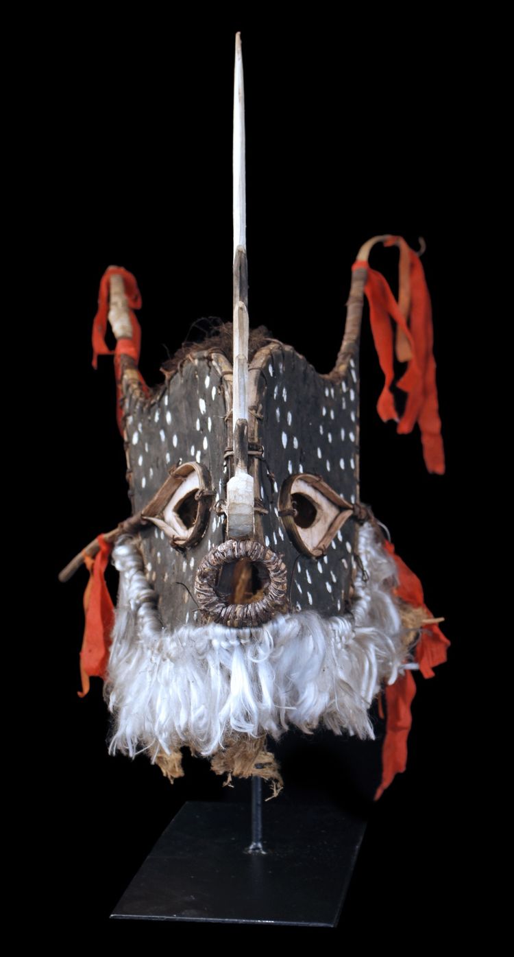 Masque de Danse, Papouasie Nouvelle Guinée, Art Premier, Art Océanien, îles Tabar, 85 cm