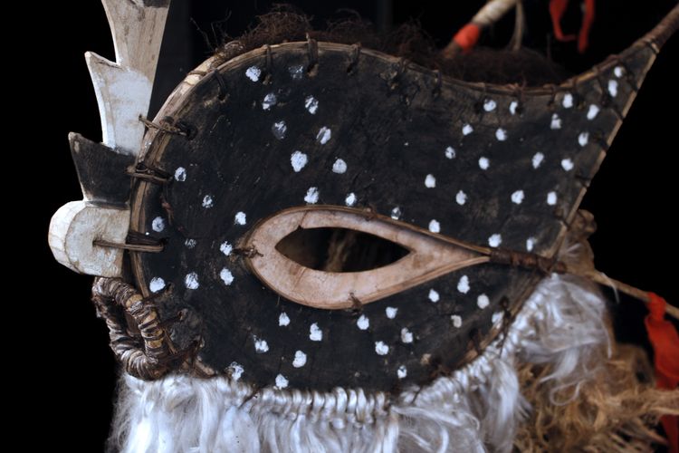Masque de Danse, Papouasie Nouvelle Guinée, Art Premier, Art Océanien, îles Tabar, 85 cm