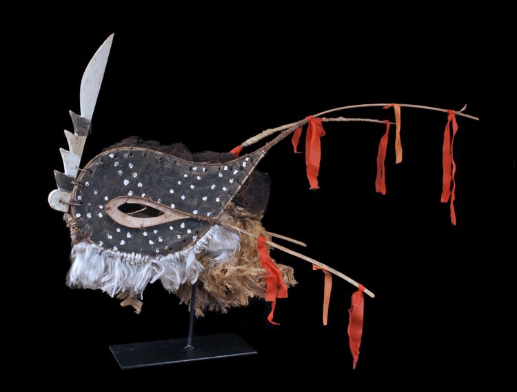 Masque de Danse, Papouasie Nouvelle Guinée, Art Premier, Art Océanien, îles Tabar, 85 cm