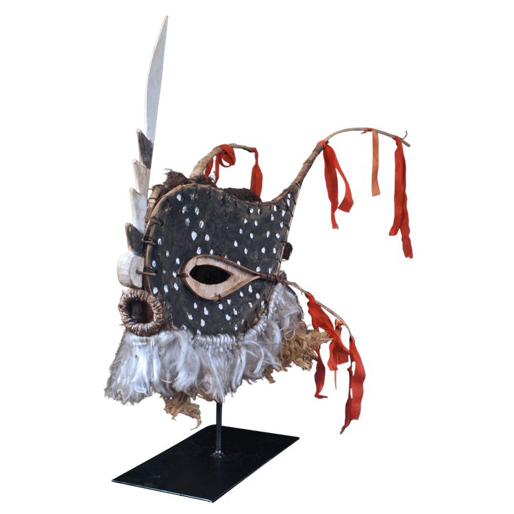 Masque de Danse, Papouasie Nouvelle Guinée, Art Premier, Art Océanien, îles Tabar, 85 cm