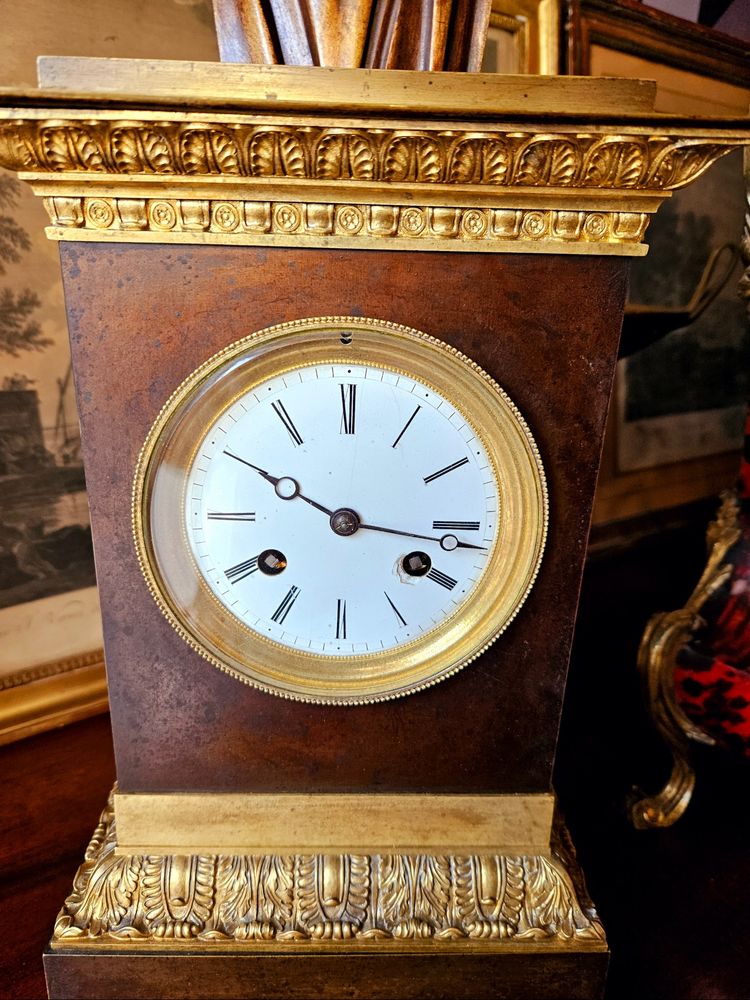 Orologio a bitta con busto di Omero 1820 ca.