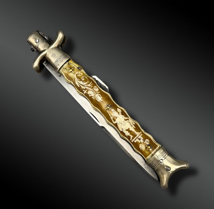 Châtellerault-type folding KNIFE - France - Circa 1900