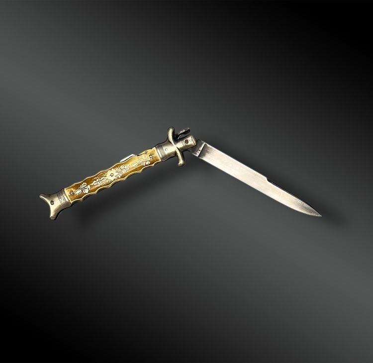 Châtellerault-type folding KNIFE - France - Circa 1900