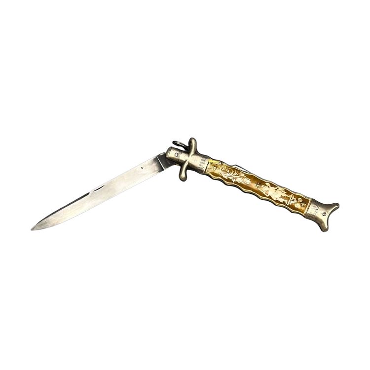 Châtellerault-type folding KNIFE - France - Circa 1900