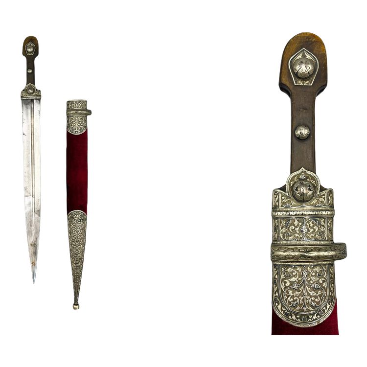 KNIFE called Kindjal - Caucasus, North Dagestan - 19th century