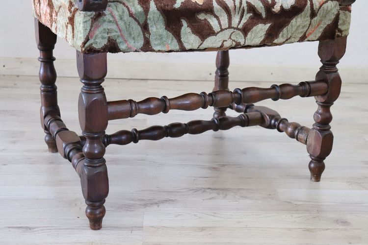 Antique Walnut Armchair, 18th Century Special Price