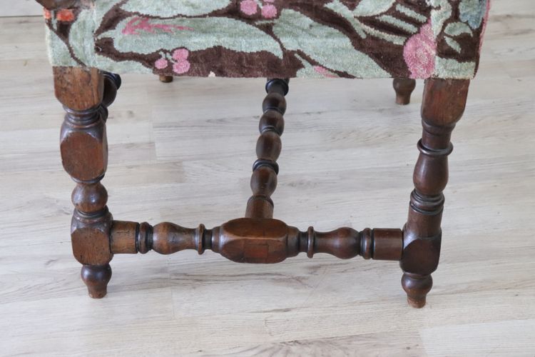 Antique Walnut Armchair, 18th Century Special Price