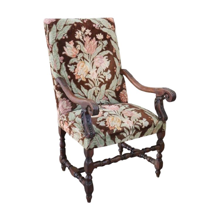 Antique Walnut Armchair, 18th Century Special Price