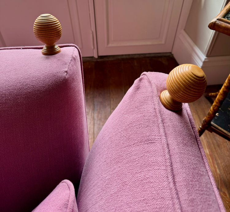 Restored American Baker sofa