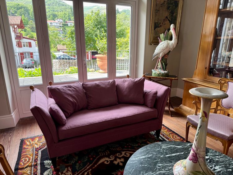 Restored American Baker sofa