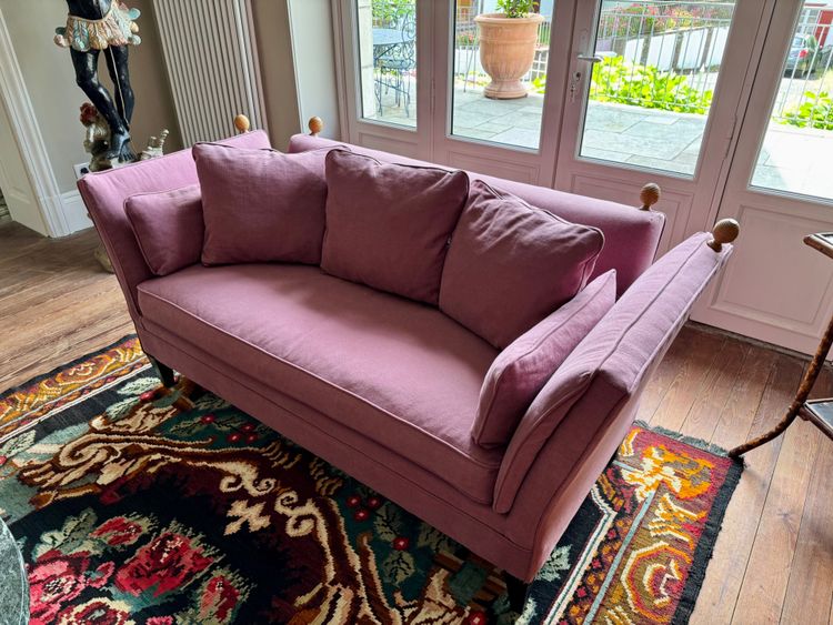 Restored American Baker sofa