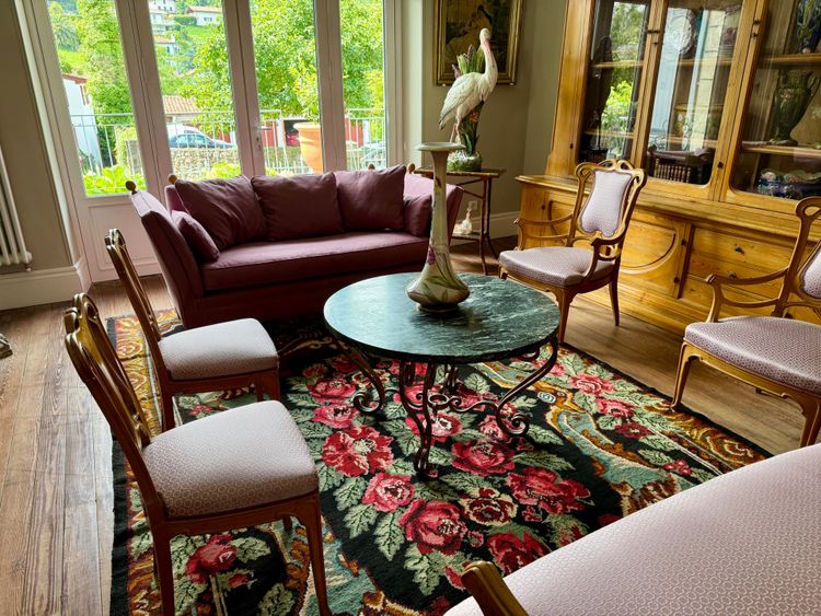 Restored American Baker sofa