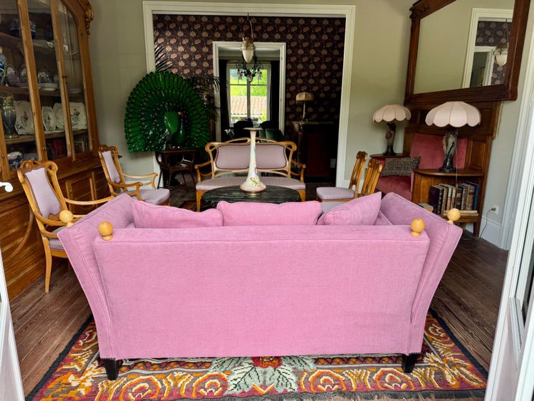 Restored American Baker sofa
