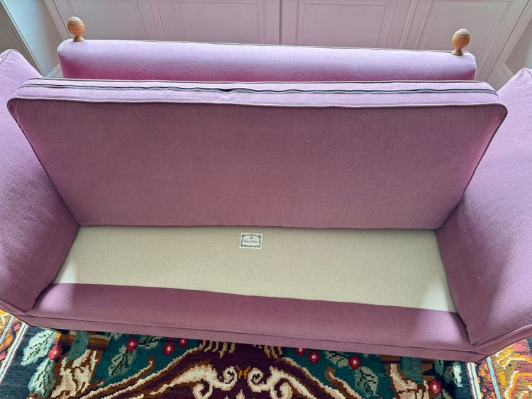 Restored American Baker sofa