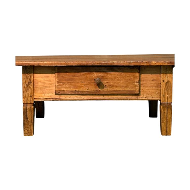 Table basse en épicéa 1800