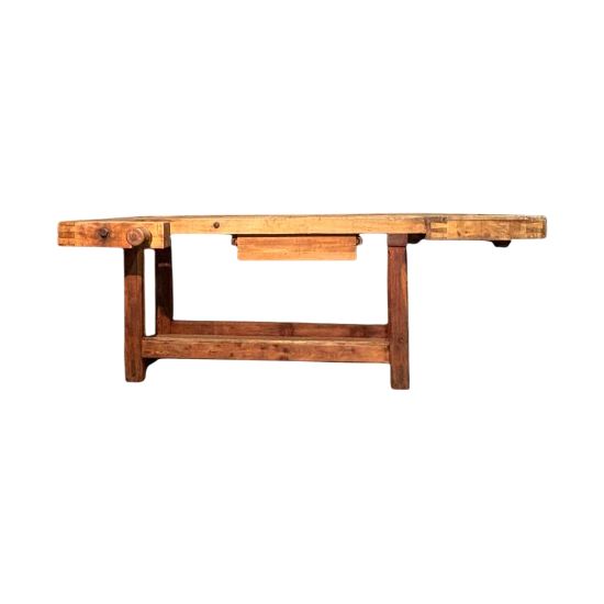 Carpenter's table in apple tree 1800s