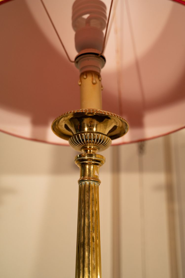 Lamp made from a 19th-century candle pick
