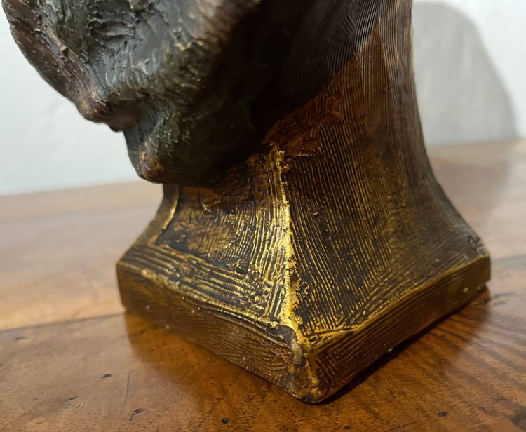 Buste d'un jeune Maure signé de Friedrich GOLDSCHEIDER (1845-1897)