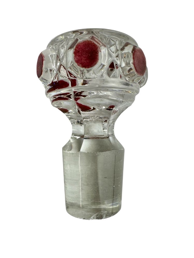 Baccarat - Carafe et son porte-carafe - modèle Diamants Pierreries 