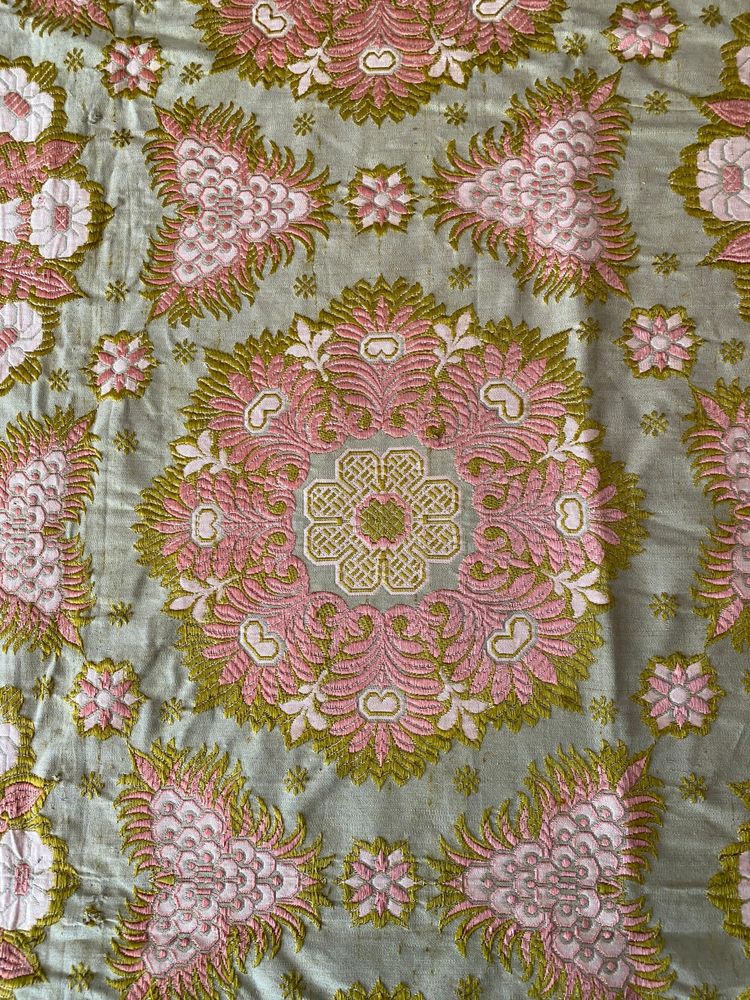 Tappeto da tavola in seta Colori reversibili - XIX secolo