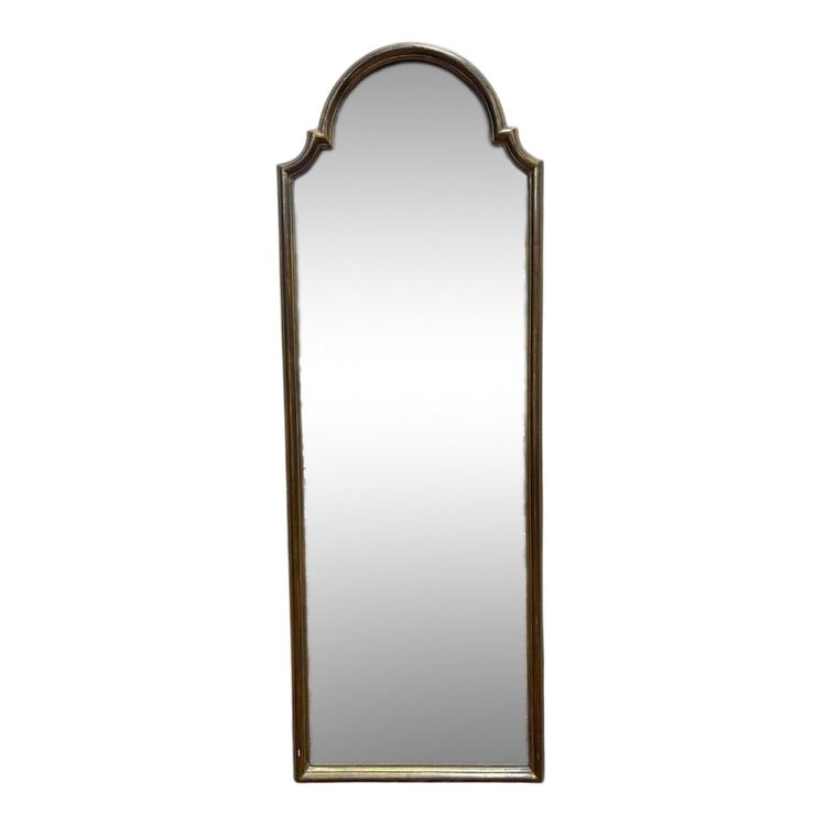 Miroir entre 2 en bois doré 