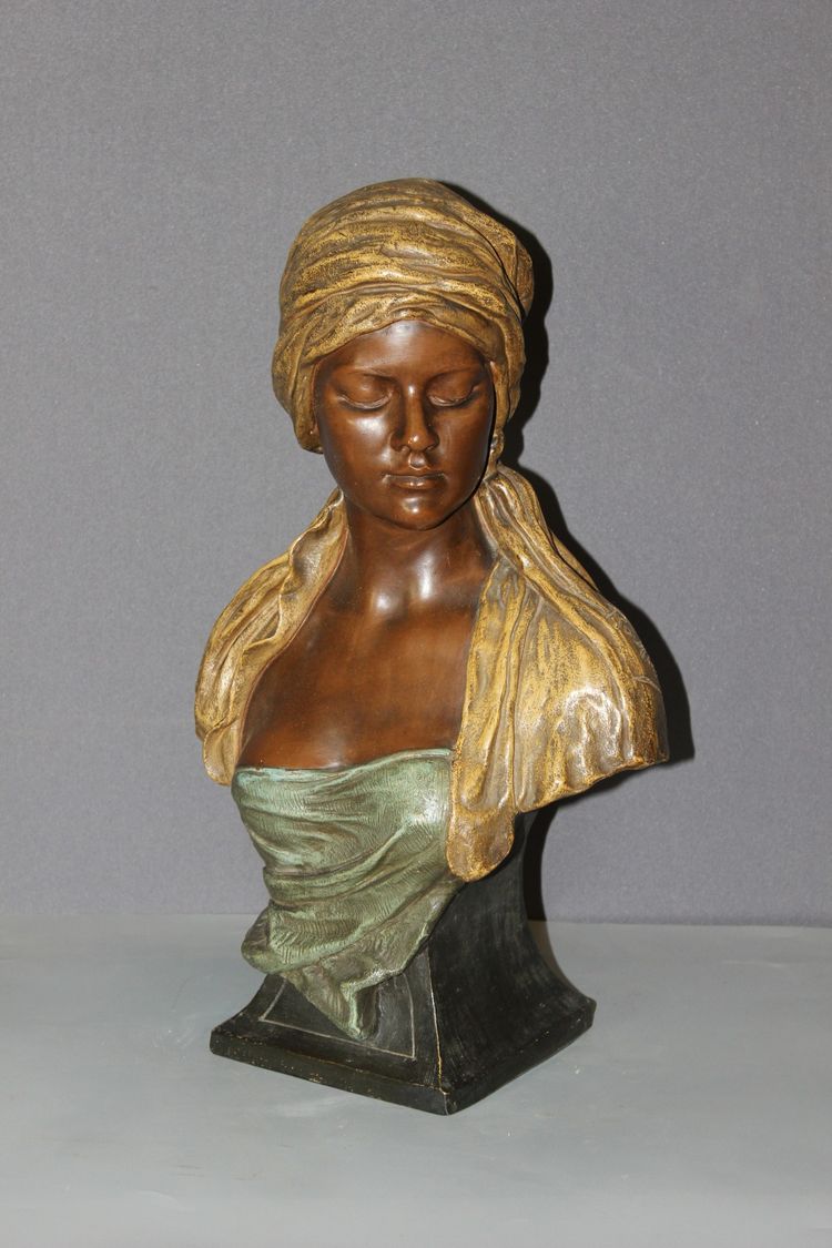 Giovane orientalista di Goldscheider circa 1900