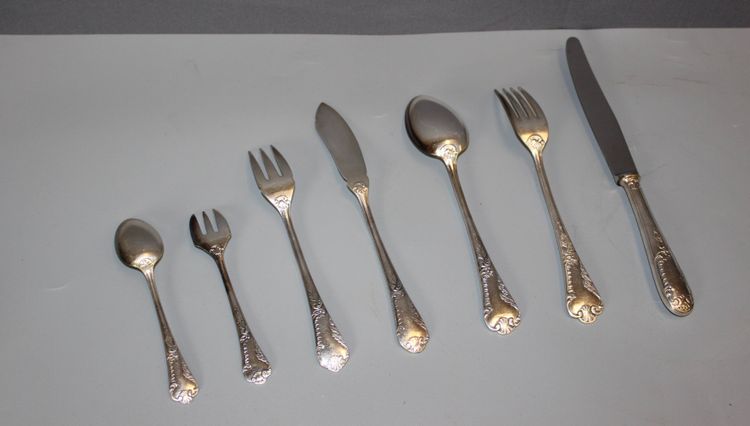 Besteckset im Louis XV-Stil, 84 Teile von François Frionnet