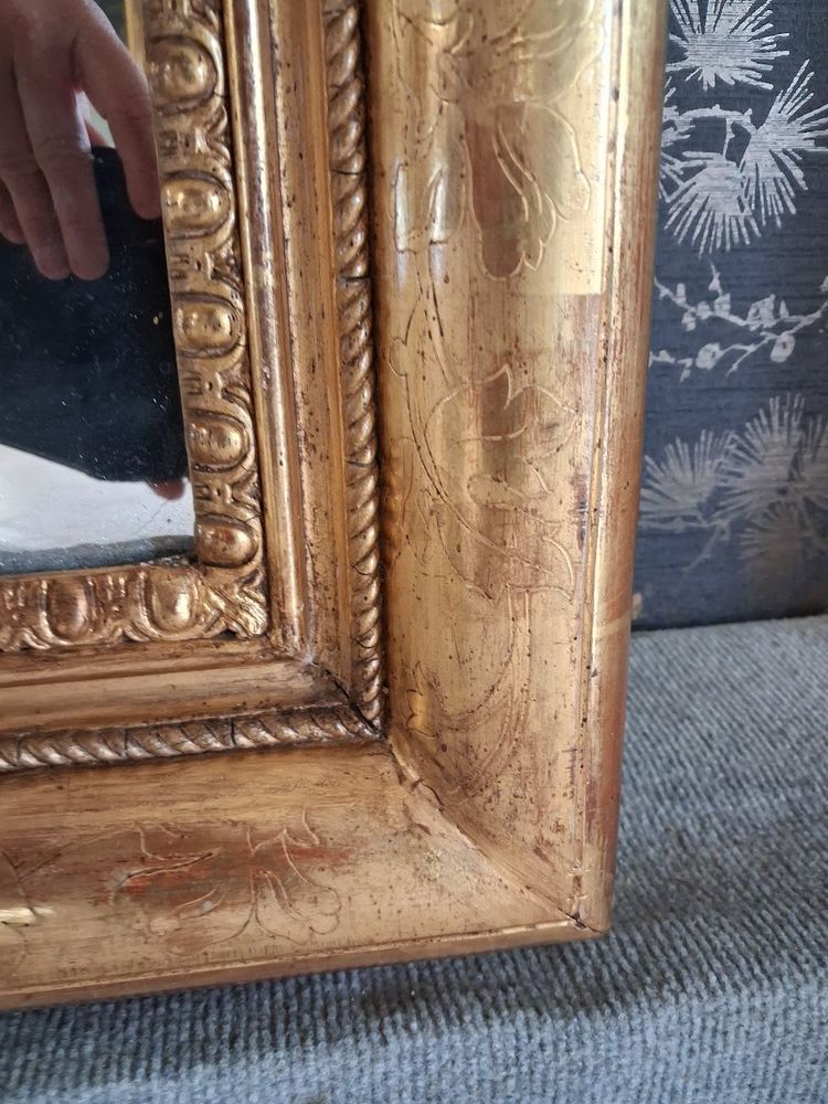 Specchio d'epoca Luigi Filippo 173 x 123