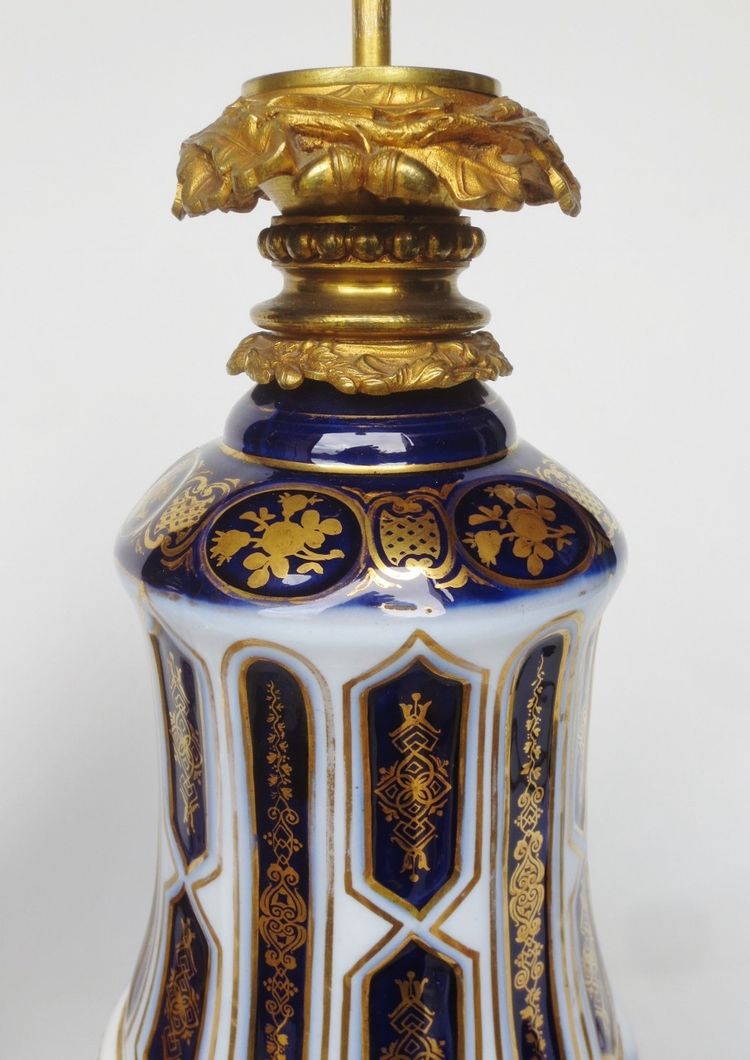 Bayeux porcelain lamps.