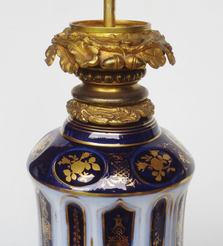 Bayeux porcelain lamps.