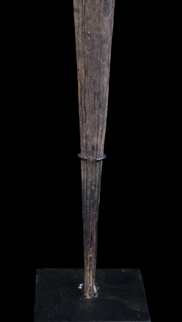 Pointe de lance, art tribal, art océanien, Océanie, sculpture, 90 cm