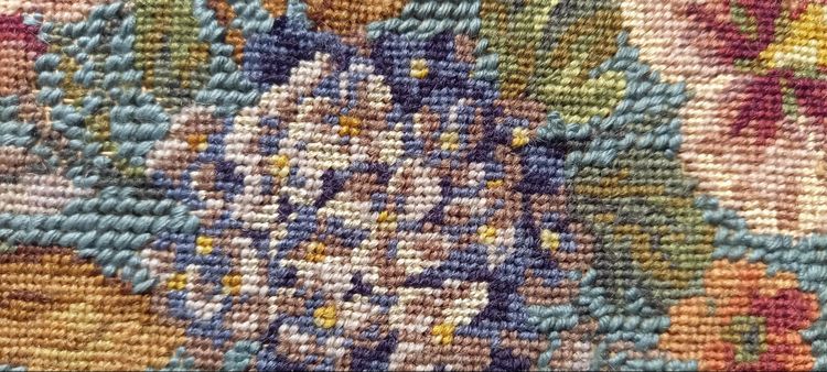 floral tapestry/vintage