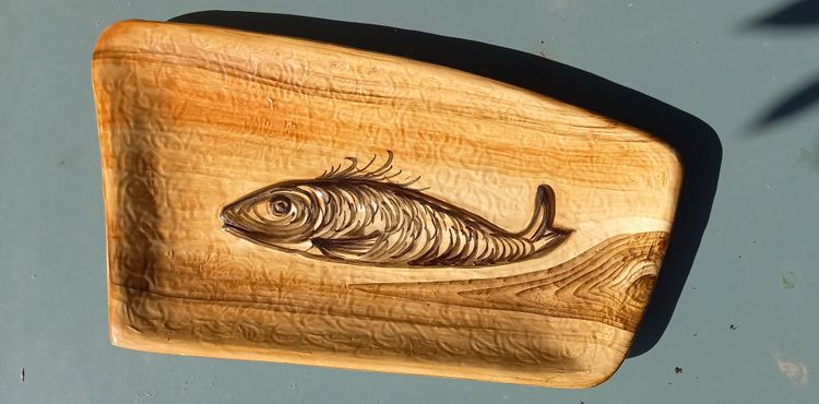 Fish dish/ Desvres
