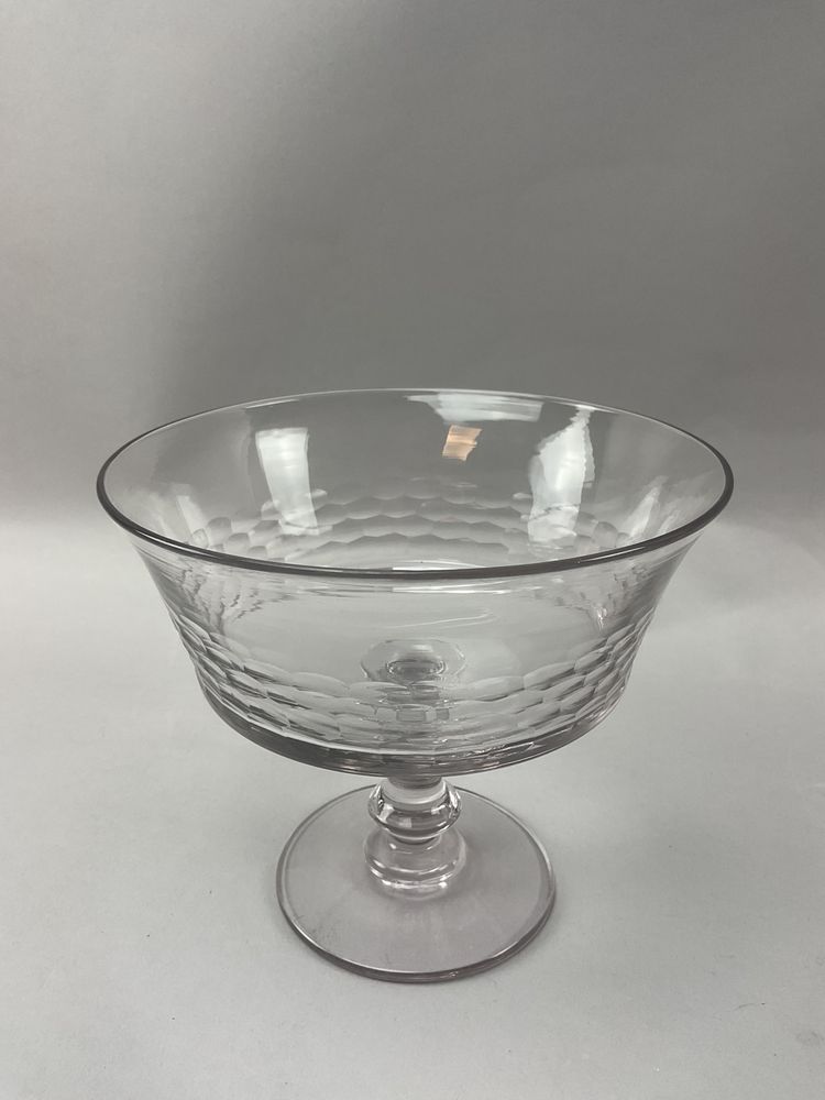 Paar Bonbonschalen oder Bonbonschachteln aus Baccarat-Kristall