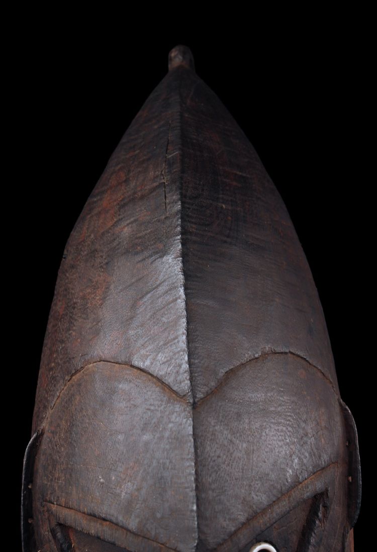 Brag mask, Oceanic art, tribal art, Papua New Guinea, Sculpture, primitive arts, 62 cm