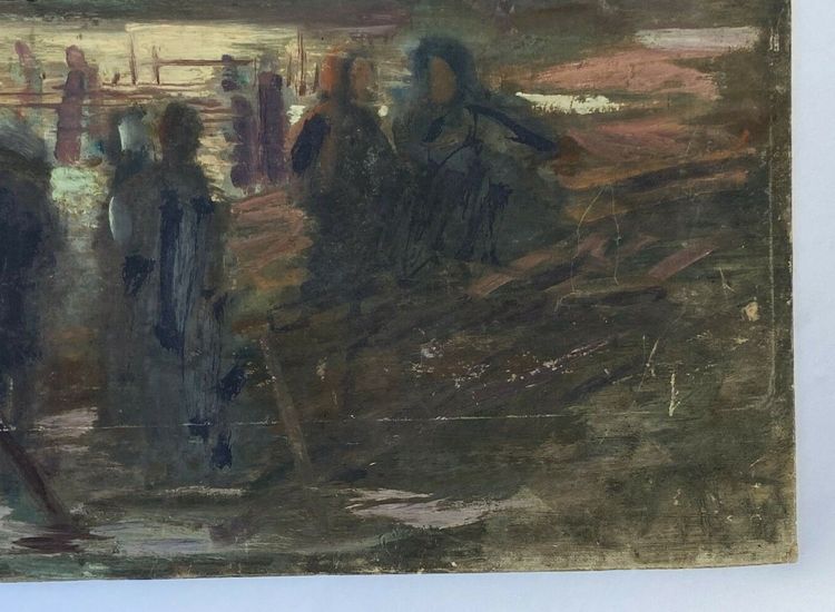 Oil on panel Halong Bay 1940