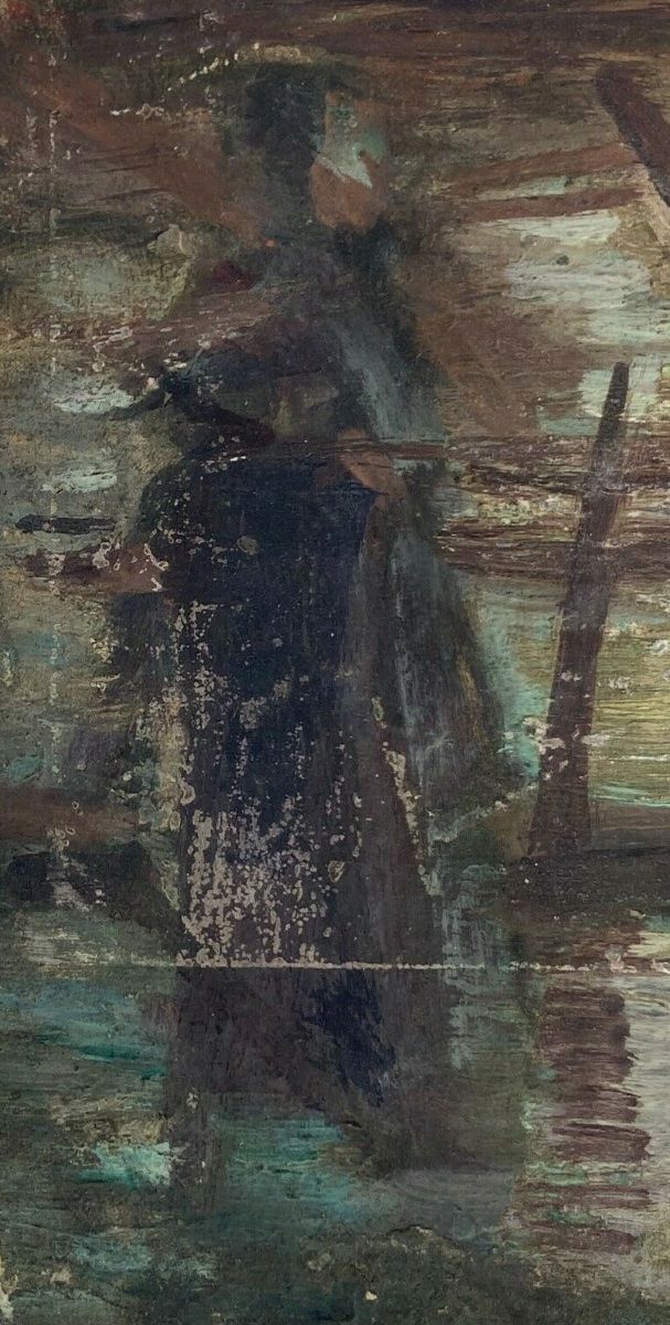 Oil on panel Halong Bay 1940
