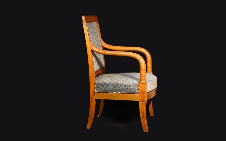 Directoire armchair Late 18th century  Walnut 