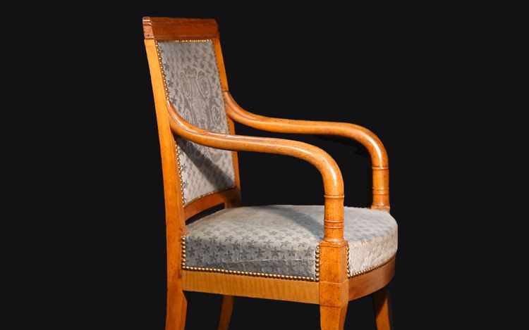 Directoire armchair Late 18th century  Walnut 