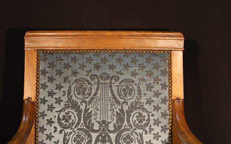 Directoire armchair Late 18th century  Walnut 