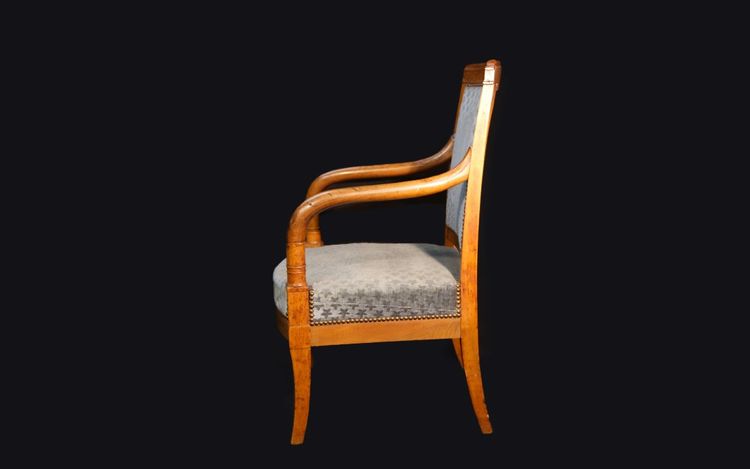 Directoire armchair Late 18th century  Walnut 