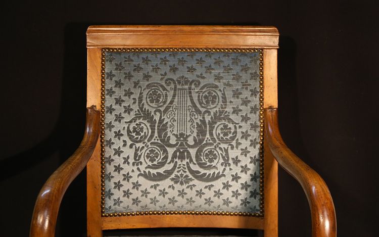 Directoire armchair Late 18th century  Walnut 