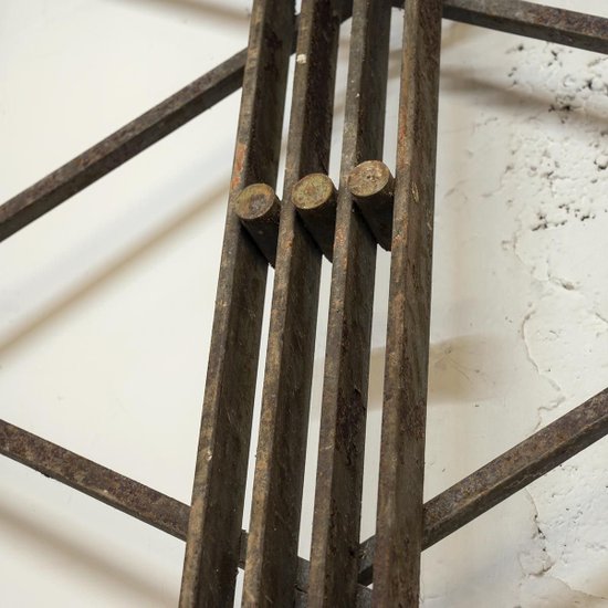 Porte de Chambre Art Déco en Fer Forgé, France, 1930