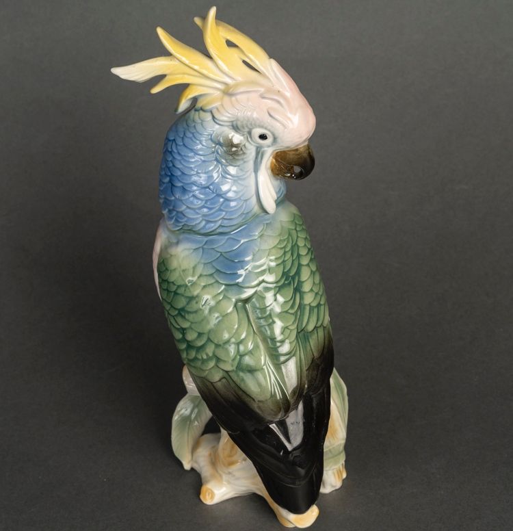 Ein polychromes Porzellanmotiv, Karl Ens Volkstedt