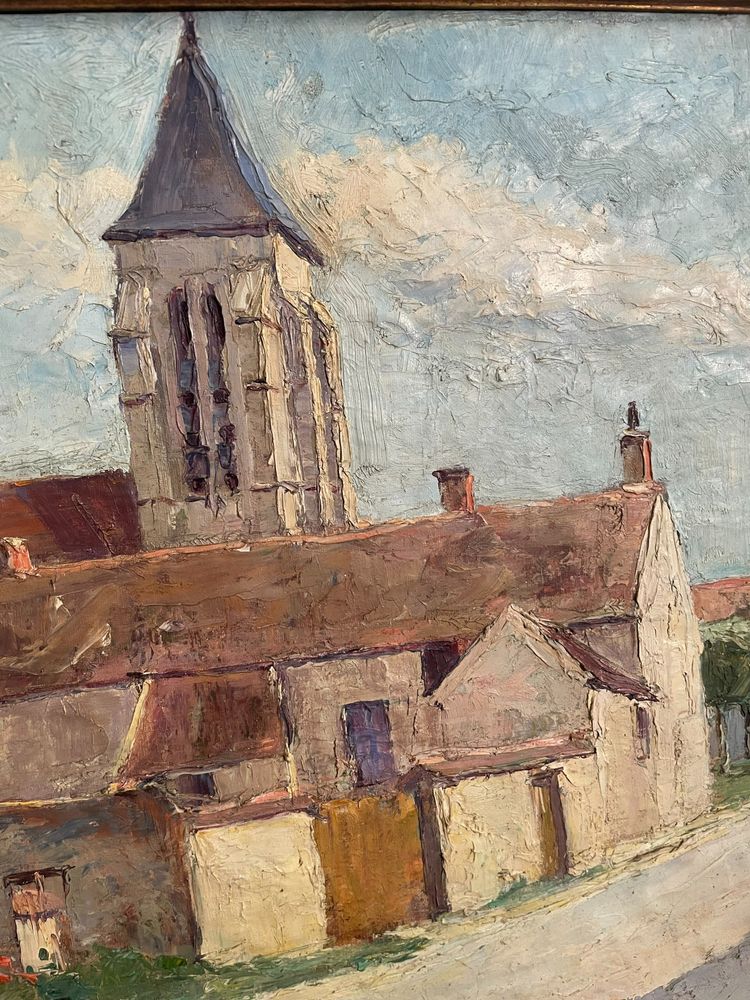 Small village church by Paul Lesur