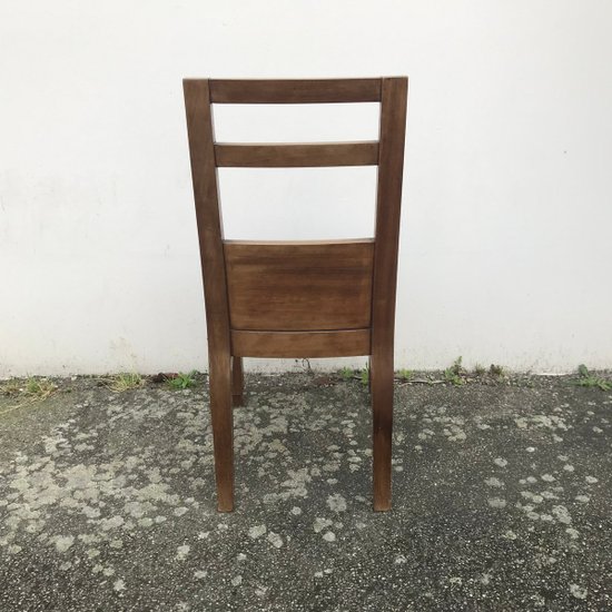 Esszimmerstühle im Art-Deco-Stil, 1940er Jahre, 2er-Set