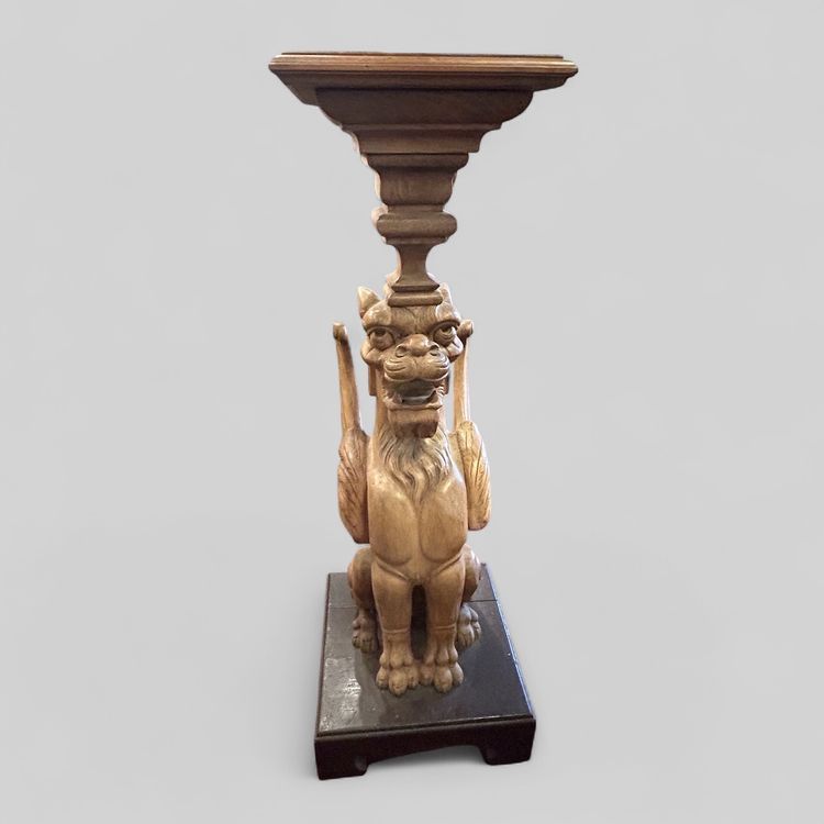 Paire de sellettes aux griffons époque fin XIXéme - gaine - colonne - sellette Napoléon III