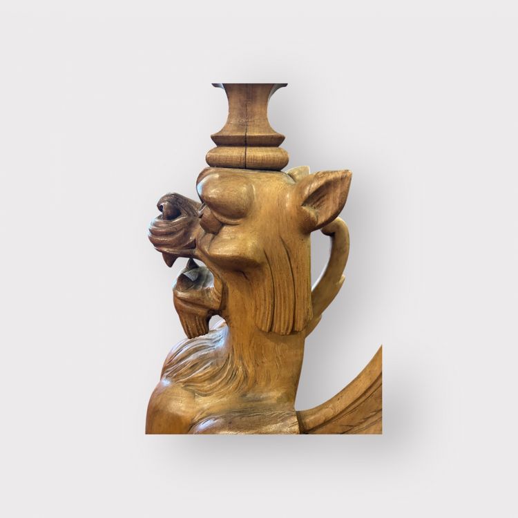 Paire de sellettes aux griffons époque fin XIXéme - gaine - colonne - sellette Napoléon III